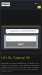 Mobile Screenshot of letsgodoggingusa.com